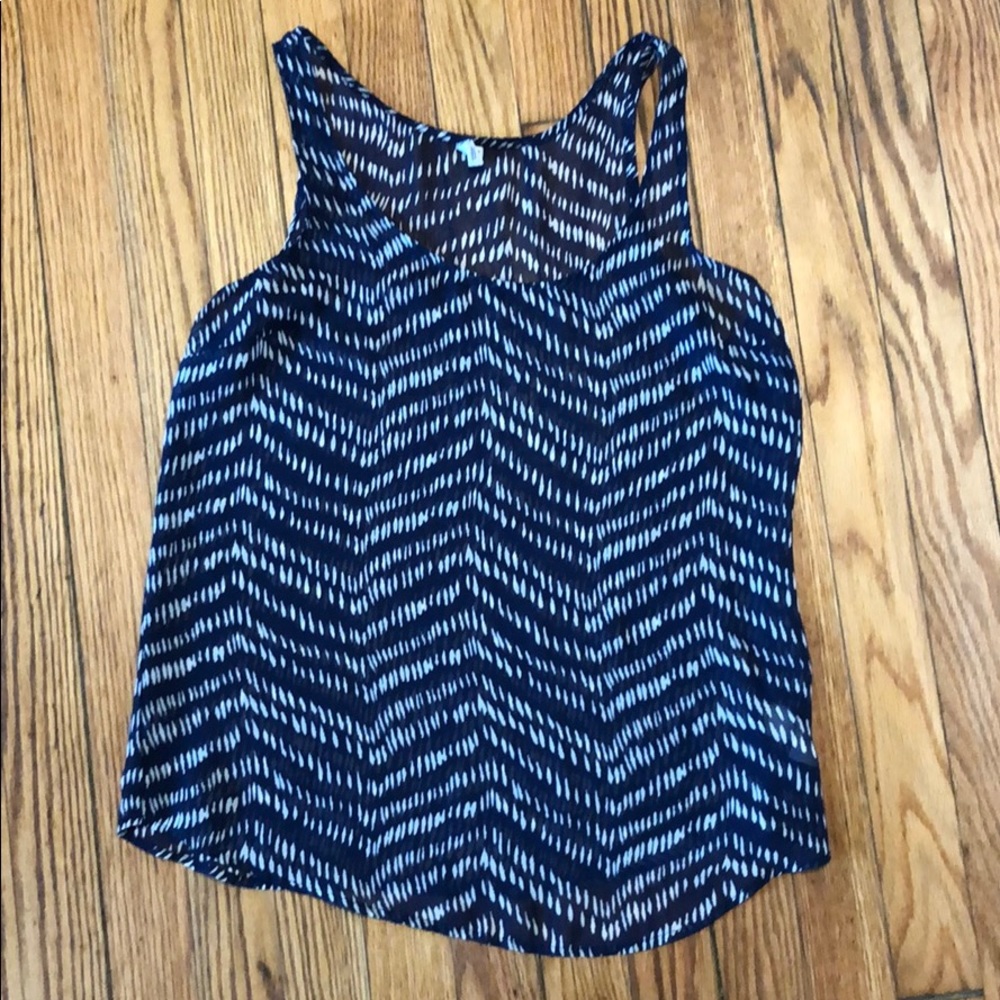 Blue tank